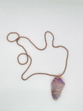 Wrapped amethyst