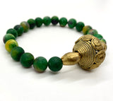 Kyanite & Ethiopian brass