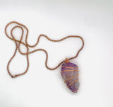 Wrapped amethyst